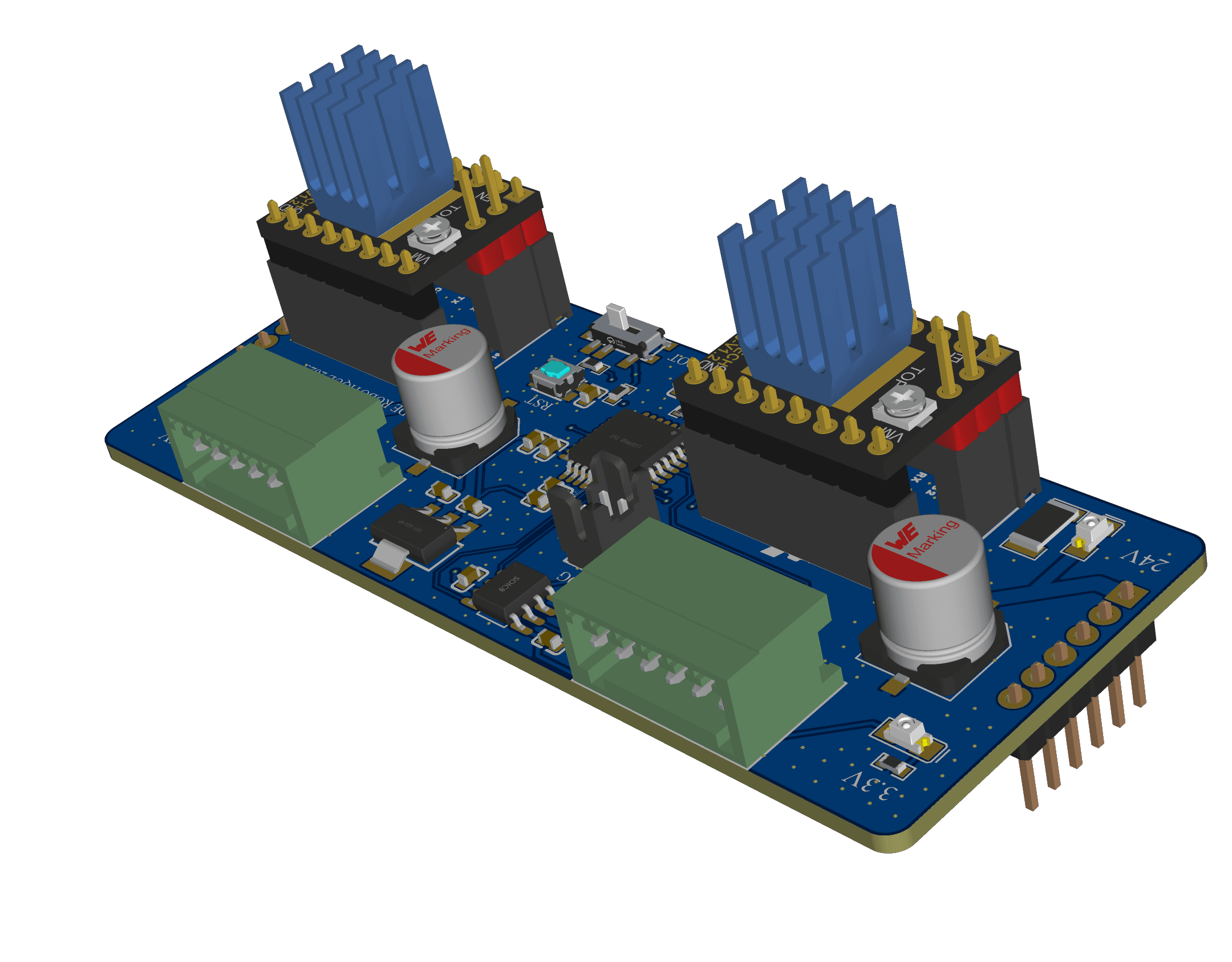 A Modular Electronics Architecture for Advanced Robotics